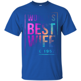 Womens World's Best Wife Since 1952 anniversary premium t-shirt_Black