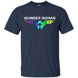 Official Wonder Human Rainbow Gay Rights TShirt_Black