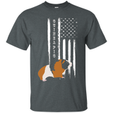 Guinea Pig Pet Us America Usa United States T-shirt_black