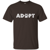 Dont Shop Adopt Save Life Tshirt Rescue Animals Love_navy=