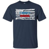 I Dont Kneel American Flag Shirt_black