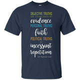 Neil deGrasse Tyson Objective Truths Quote T-Shirt_Black