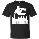 Parkour T-Shirt Parkour T Shirt Free Running Tee_Black