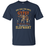 She Has The Soul Of A Gypsy The Spirit Of An Elephant Tee_Black