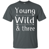 Young Wild and Three Gift T-Shirt_Black