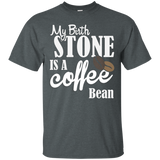 My Birthstone Is A Coffee Bean Funny Gift T-Shirt_Black