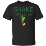 Sukkot Tshirt Funny Four Species Shake That Lulav & Etrog_black=