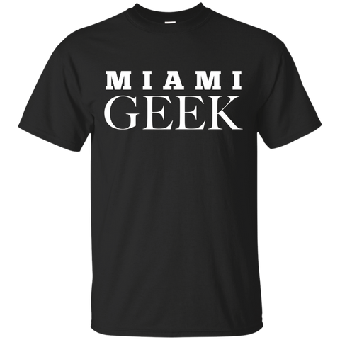 Miami Geek Tshirt_Black