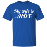 My Wife is psycHOTic T-shirts Gifts for Husbands_Black