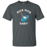 Rice Rice Baby T-Shirt Funny Rice Lover Pho Shirt_Black