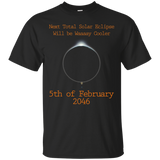 Total Eclipse Shirt 2046, Solar Eclipse Phases Totality Gift_Black