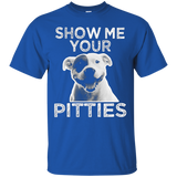 Show Me Your Pitties Funny Pitbull Shirt_Black