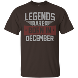 Legends Are Born In December T-shirt, Birthday Gift T Shirt