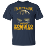Learn To Kayak Because Zombies Can't Swim Funny