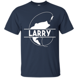 Larry Fishing Name Pocket T-shirt First Name Monogram_black=