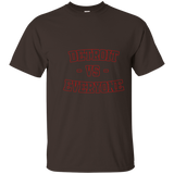 Detroit Vs Everyone T-shirt Funny Michigan Gift Shirt_navy