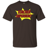 TEACHER Halloween Shirt SUPERHERO T-Shirt Fun Cool Party_Black