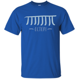 Octopi Punny Octopus Pi Maths T-Shirt_Black