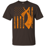 Leukemia Awareness Flag Shirt