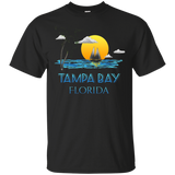 Tampa Bay Florida Sailing T-Shirt_Black