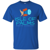 Isle Of Palms T-shirt, South Carolina Fun Fish T-shirt_black=