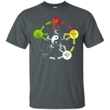 Tai Chi T-Shirt Yin Yang Five Elements Chinese Medicine Tee_Black