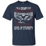 I'm A Grumpy Old Army Veteran Funny Us Army Veteran T-shirt