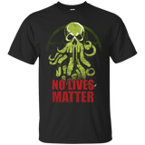 Cthulhu No Lives Matter T-shirt_black