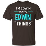 I'm Ethan Doing Ethan Things Funny First Name T-shirt_black=