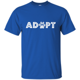 Dont Shop Adopt Save Life Tshirt Rescue Animals Love_navy=