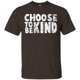 Distressed Choose To Be Kind Anti Bullying Movement Shirt_black=