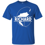 Richard Fishing Name Pocket T-shirt First Name Monogram_black=