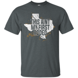 This Aint My First Rodeo T Shirt Texas Map_Black