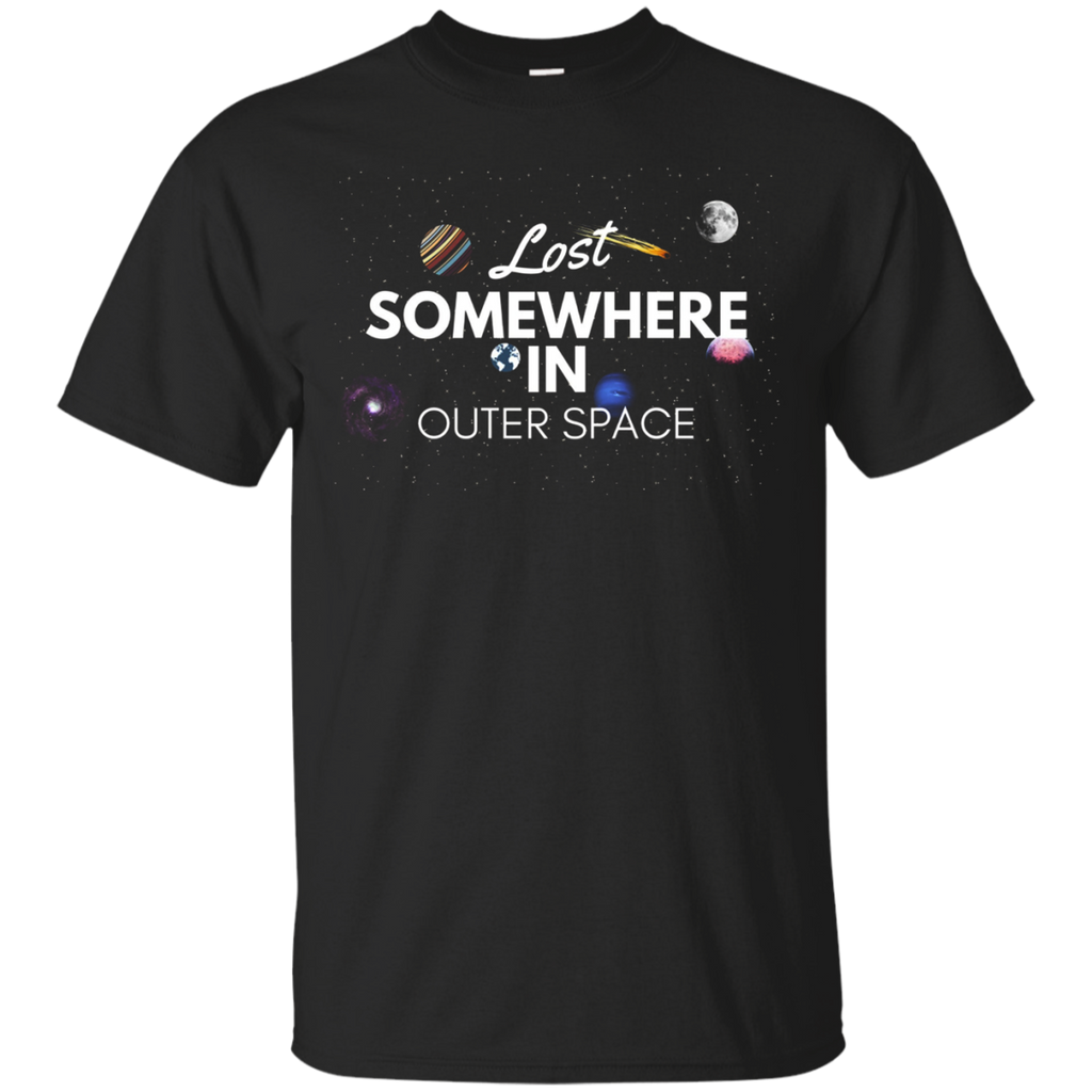 Lost Somewhere In Outer Space Funny Astronomer Shirt