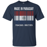 Paraguay Barcode T-Shirt_Black