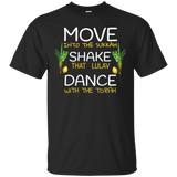 Sukkot Sukkah Four Species Dance With The Torah Jewish Shirt_black=