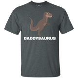 Daddysaurus Tshirt Gift For The Best Dads Ever_black