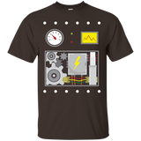 Robot Costume Halloween T-Shirt For Robot Fans, Men, Kids_Black