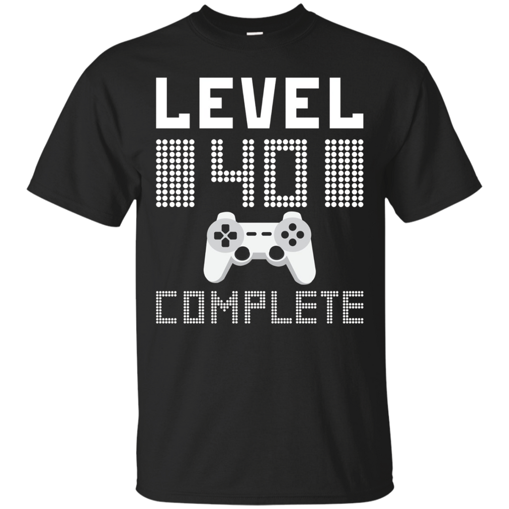 Level 40 Complete Tee 40th Birthday Gift Game Lovers
