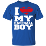 Cute I Love My Baseball Ball Boy - Funny T-shirt_black