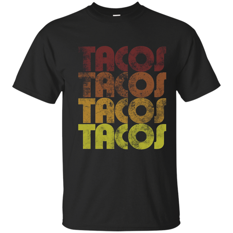Retro Tacos t-shirt Vintage Taco Tuesday shirt_Navy