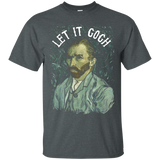 Let It Gogh Artist T Shirt - Vincent Van Gogh Funny Graphic