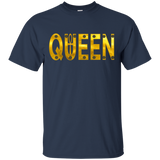 QUEEN WIFE WOMAN T-SHIRT WITH EGYPTIAN ANKH_Black