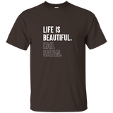 Life Is Beautiful Hail Satan Funny Devil