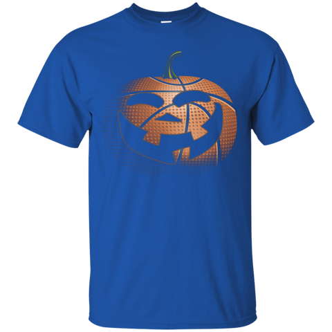 Basketball Pumpkin Halloween T-shirt Gift Basketbal Lovers_black=