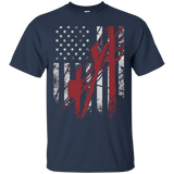 Lineman Flag Usa (printed On Back)
