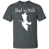 Bad Witch Funny Halloween T-shirt_black=