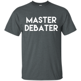 Master Debater Debate Parody Shirt_black=