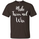 Womens Make Tacos Not War T-Shirt_Black