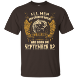 The Best Are Born On September 2nd T-Shirt Virgo Zodiac_Black